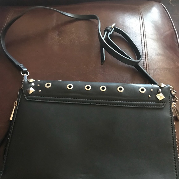 Zara studded purse. May wear as a clutch and strap - Picture 6 of 6